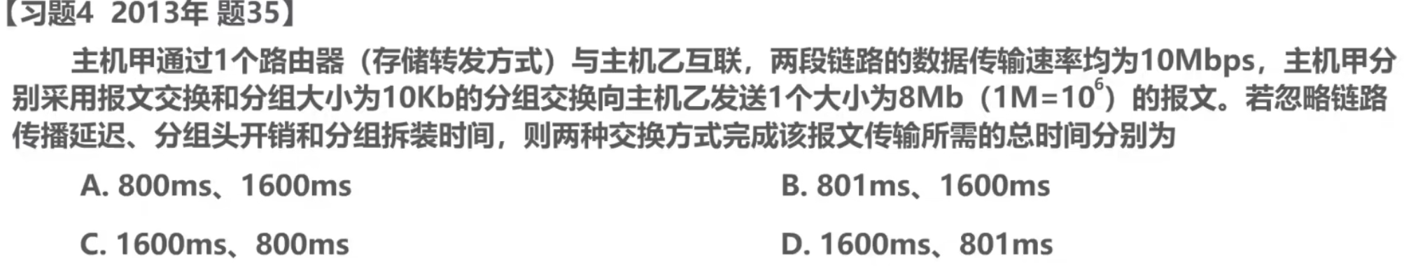 计算机网络 第一章
