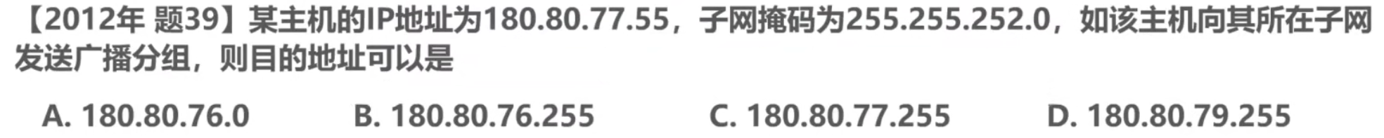 计算机网络 第四章