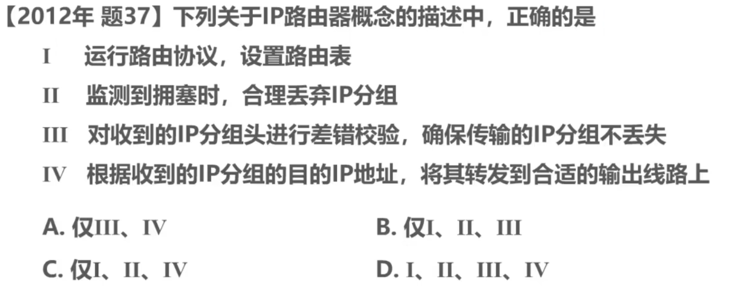 计算机网络 第四章